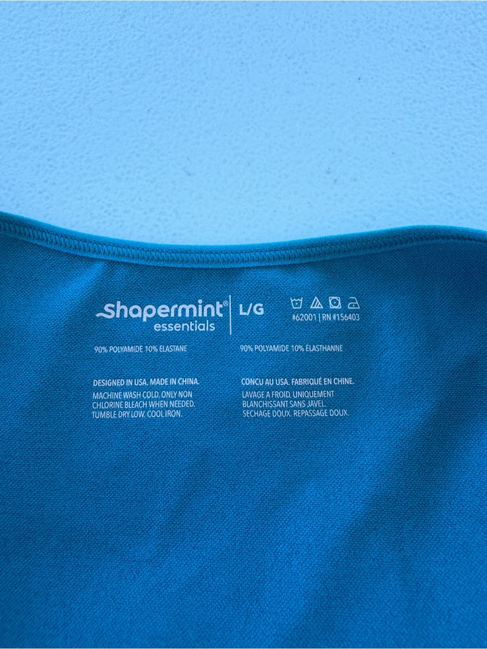 Shapermint Teal Stretch Camisole with Adjustable Straps - Picture 3 of 5